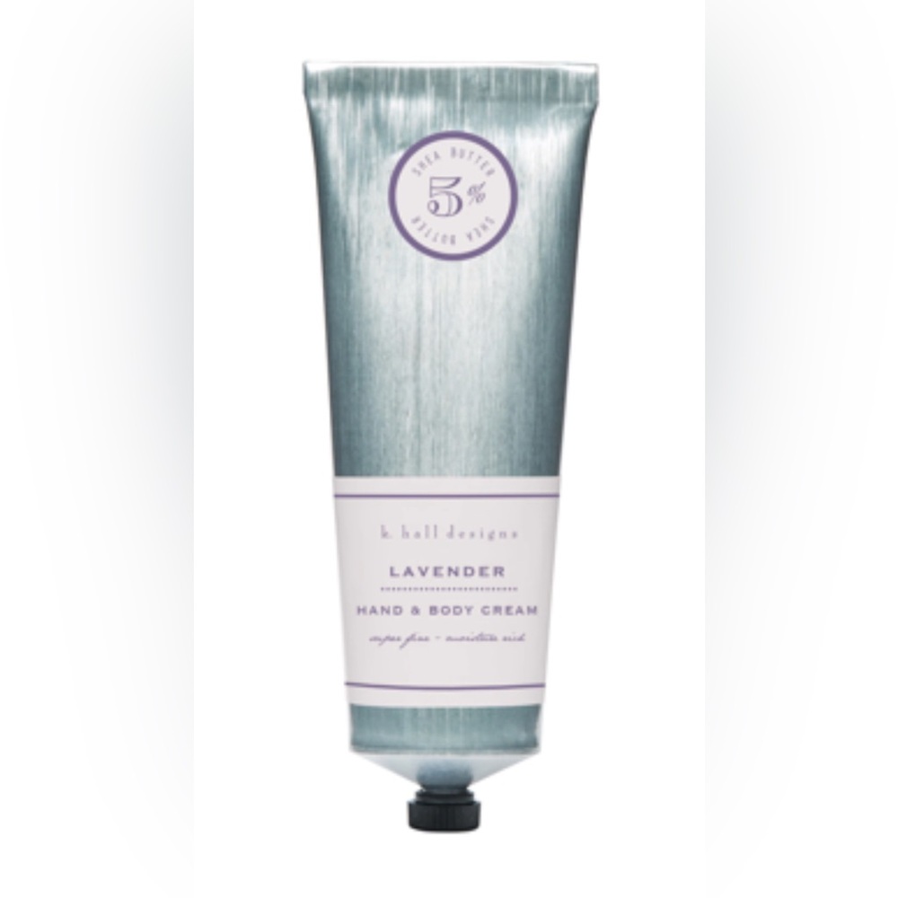 K. Hall Shea Butter Lavender Hand & Body Cream 100 ml 3.4 oz  New In box